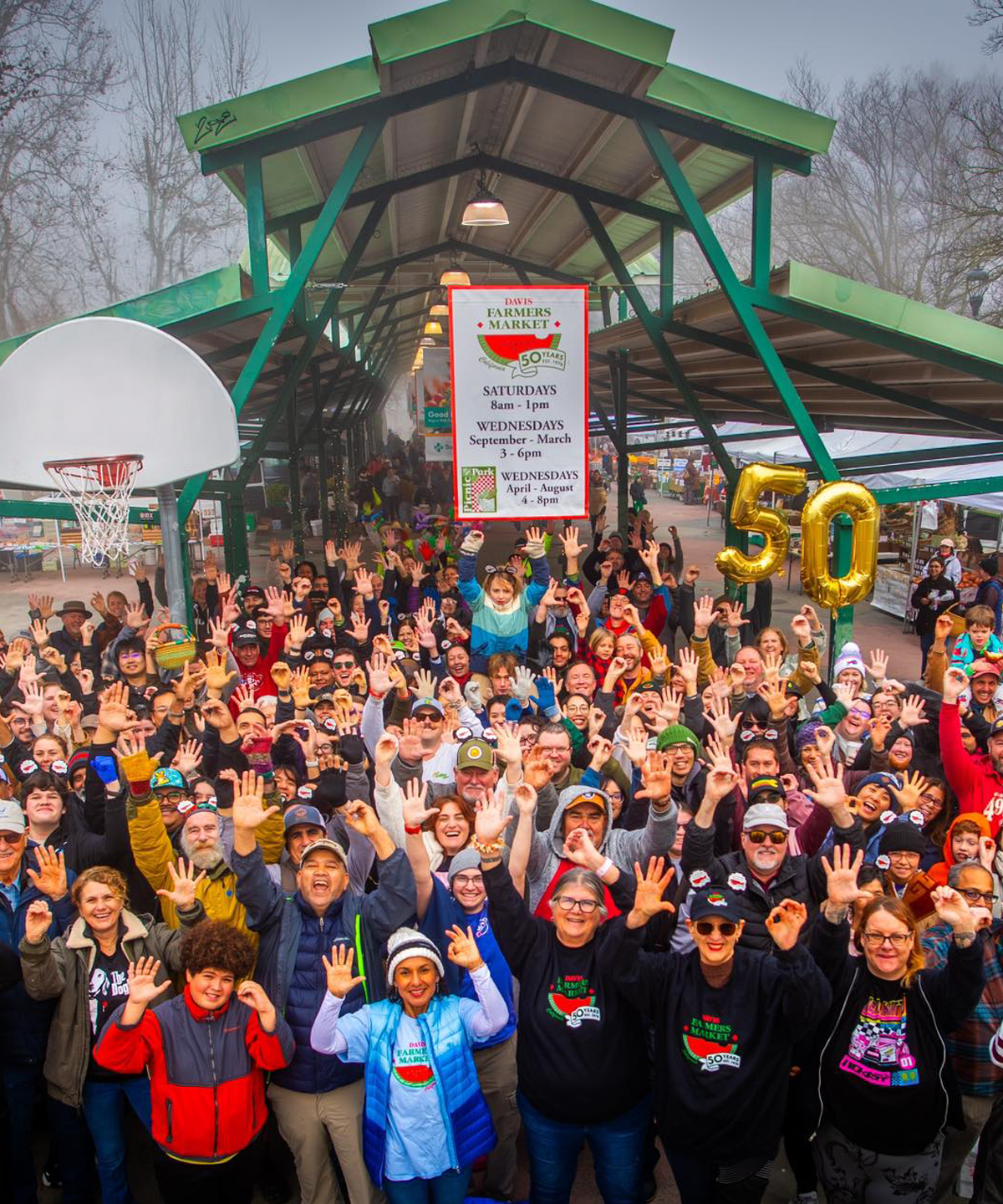 Davis Farmers Market 50th Anniversary 2026